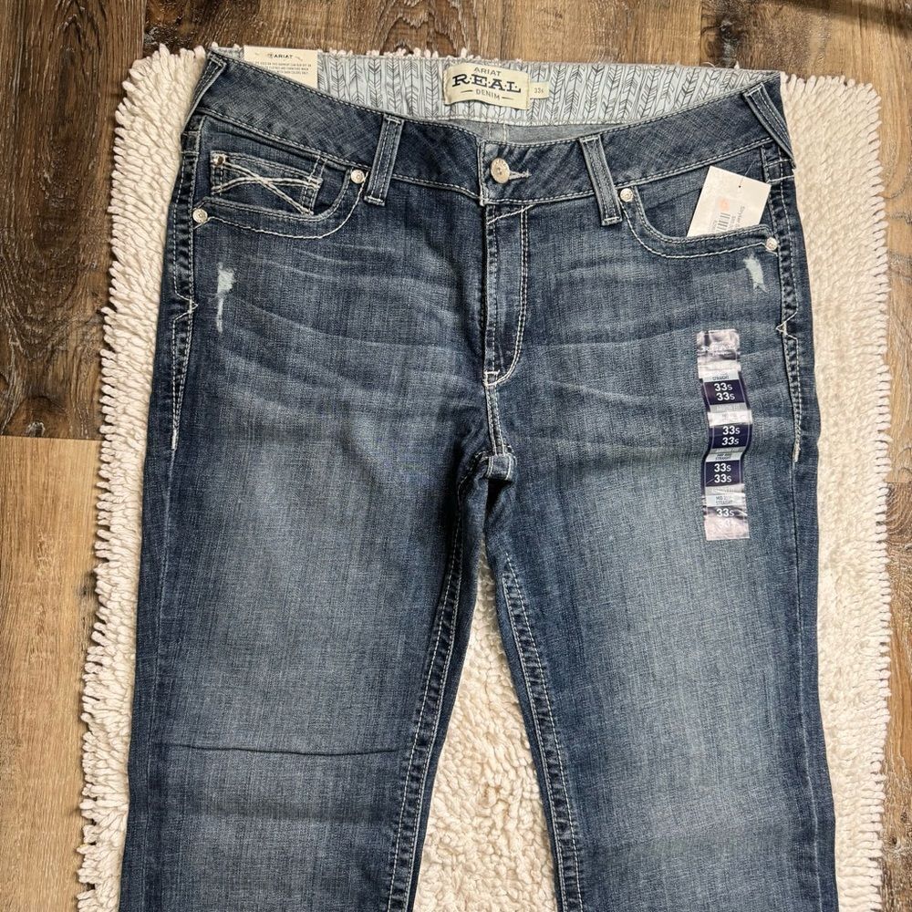 Ariat SHORT Stryker Straight Leg Jean - Picture 2 of 6